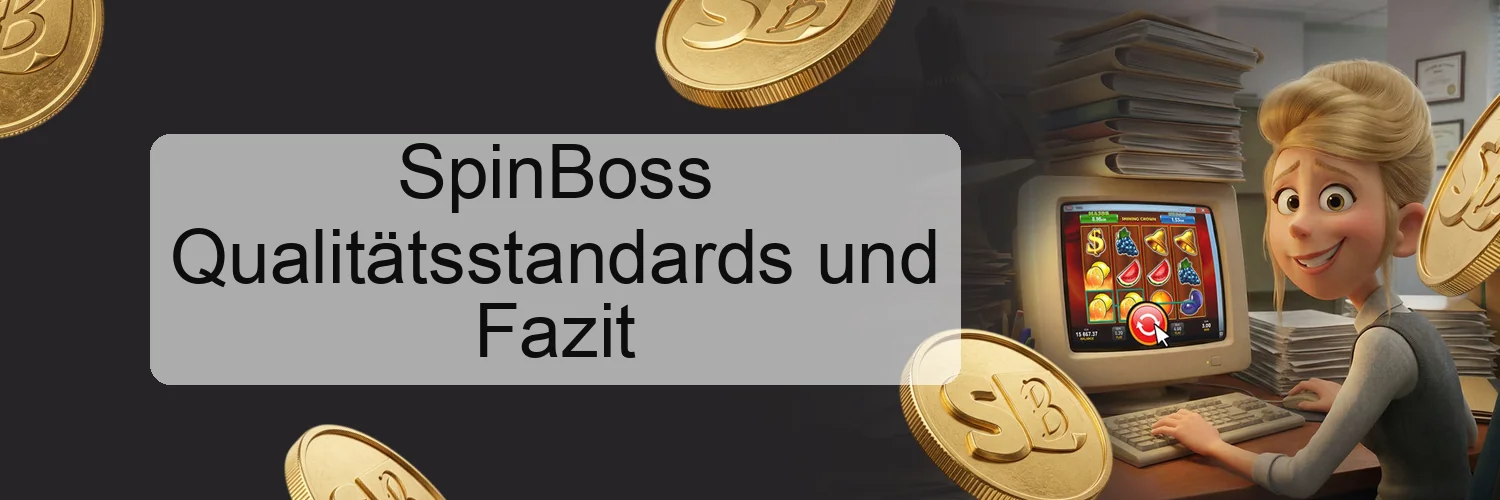 SpinBoss Qualitätsstandards und Fazit SpinBoss Qualitätsstandards und Fazit